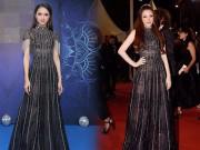 Thời trang - Chiếc váy "bầu trời đêm" của Lý Nhã Kỳ đã có một phiên bản lộng lẫy hơn của Hương Giang
