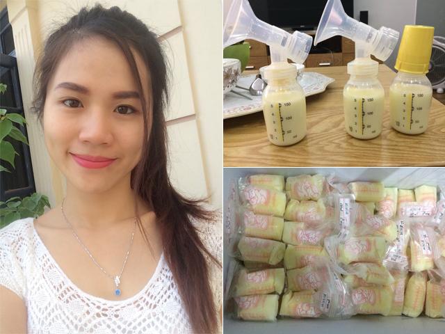 Cô giáo Hà Nội thành công mỹ mãn khi nuôi con bằng sữa mẹ, trữ hơn 100 lít cho con
