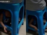 Clip Eva - Muốn thỏa sức đánh bạc, lại muốn dễ trông con: mẹ trẻ nhốt con trai dưới ghế ngồi