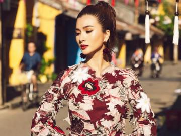 "Đệ nhất mỹ nhân Sài Thành" Kim Tuyến khoe góc nghiêng thần thánh giữa lòng phố cổ