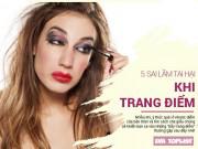 Đẹp - Cuối tuần trang điểm để đi chơi cùng chàng mà mắc 5 lỗi này thì trông già... "đau đớn"