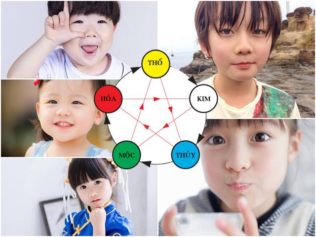 Đặt tên con theo ngũ hành để bé may mắn cả đời