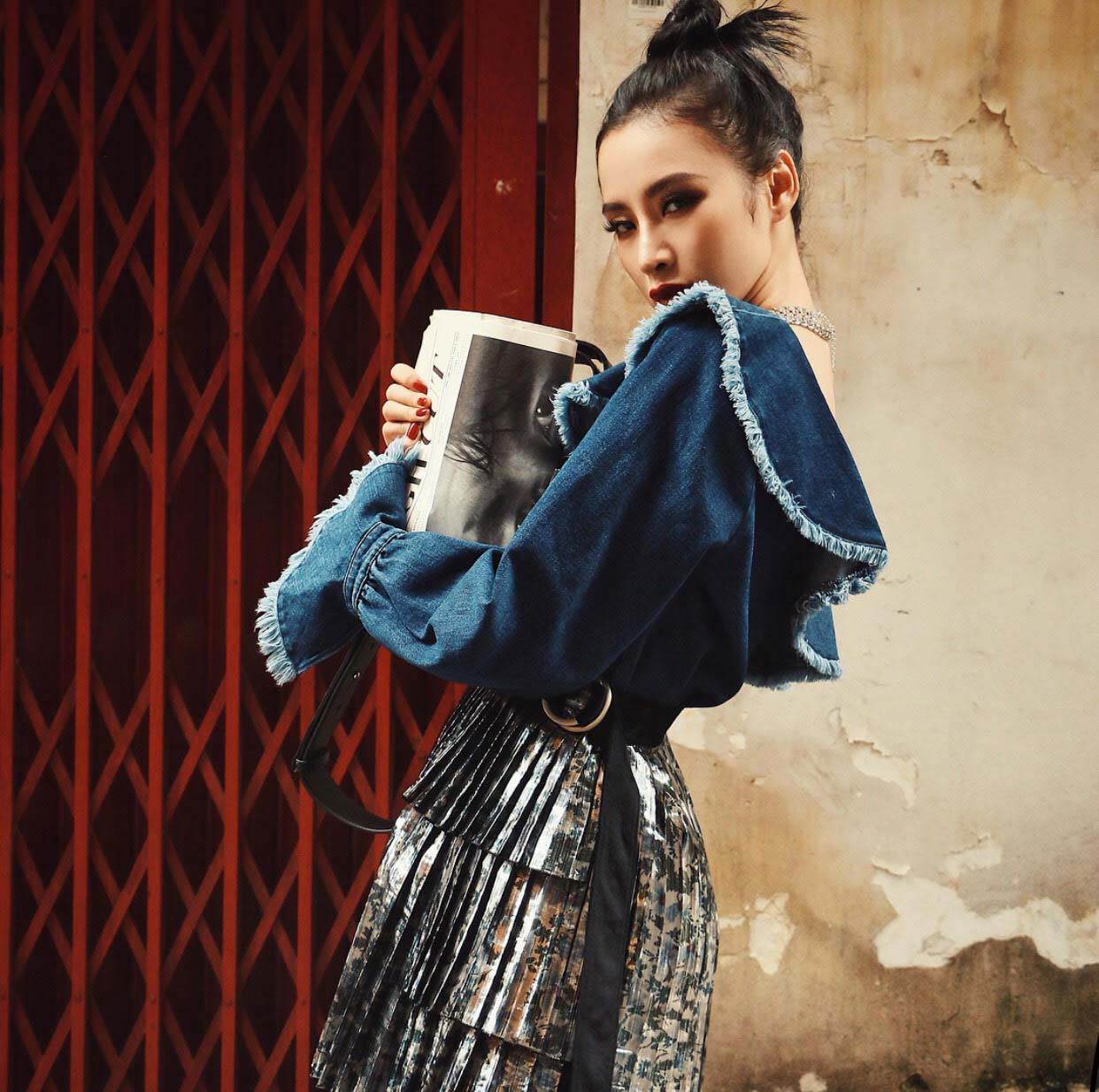 Những kiểu tóc búi vừa đẹp, vừa mát rượi giúp Angela Phương Trinh ghi điểm! - 2