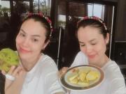 Đẹp - "Hoa hậu rửa chân cho chồng" đẹp bằng loại quả chuyên dùng để nhậu