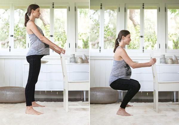Bài tập yoga cho bà bầu tháng cuối để giảm mệt mỏi, chuyển dạ nhanh - 4
