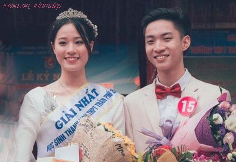 Nhan sắc nổi bật, Bảo Châu từng về nhất cuộc thi Nữ sinh thanh lịch 2017 trường Trần Phú.
