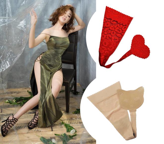 Á khôi của amp;#34;Gạo nếp gạo tẻamp;#34; chỉ cách dùng nội y phù hợp với váy xẻ cao - 1