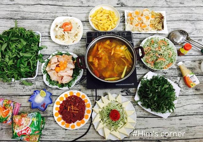 Để amp;#34;đẹp mặt chồngamp;#34;, cô vợ trẻ khoe loạt mâm cơm cuối tuần linh đình như tiệc - 5