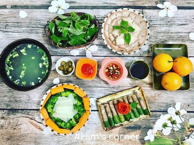 Để amp;#34;đẹp mặt chồngamp;#34;, cô vợ trẻ khoe loạt mâm cơm cuối tuần linh đình như tiệc - 9