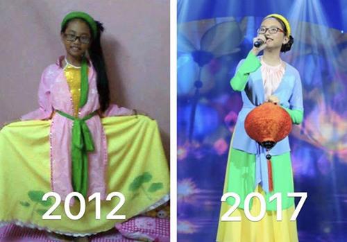 Tuổi 15, amp;#34;Cô bé dân caamp;#34;  Phương Mỹ Chi trang điểm đậm khó nhận ra, fan tranh cãi - 11