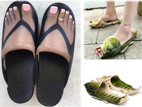 Những đôi giày nhà mốt nghĩ nát óc nhưng chẳng ai dám đi
