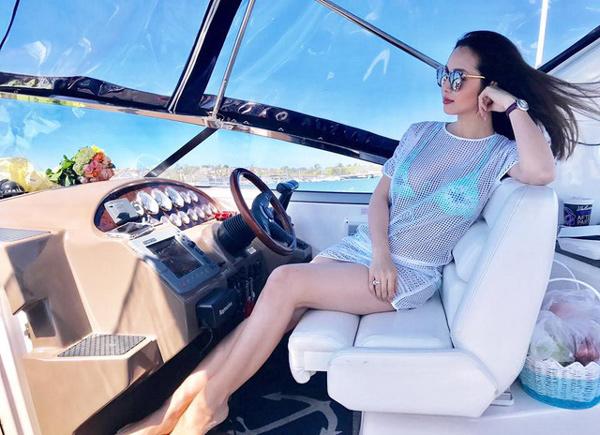 Nhan sắc amp;#34;mòn con mắtamp;#34; sau sinh khiến chị em ghen tị của các nàng Hoa hậu, Á hậu Việt - 5