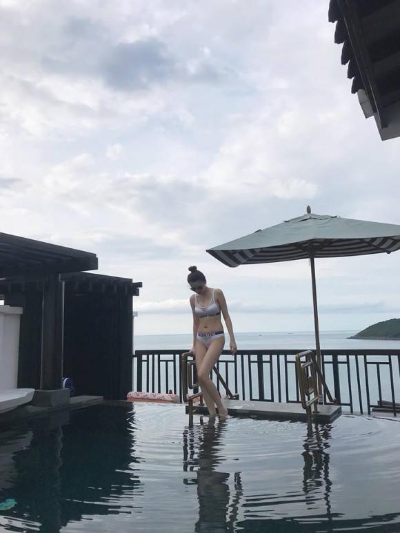 Mỹ nữ Vũng Tàu đi xe 70 tỷ khoe eo thon sau sinh, đi nghỉ dưỡng với chồng đại gia - 2