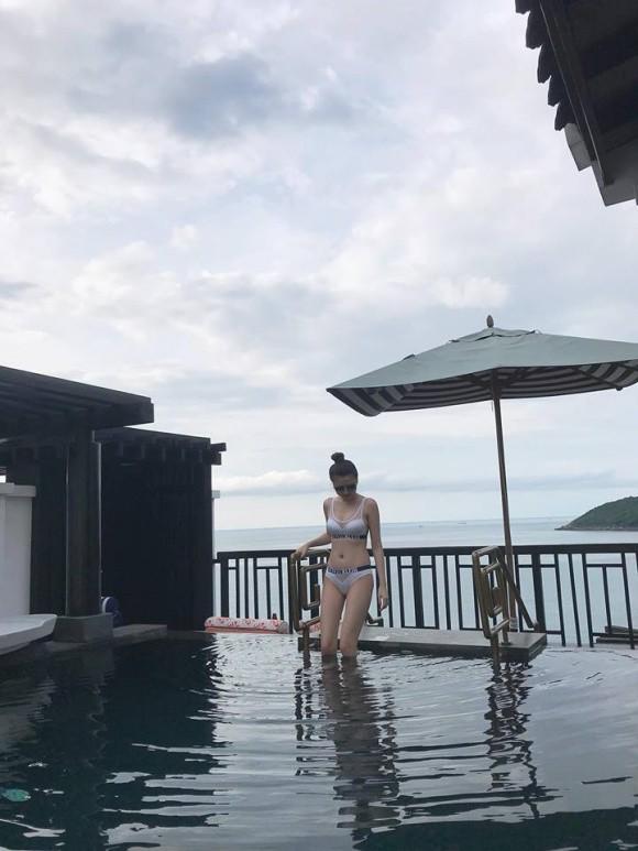 Mỹ nữ Vũng Tàu đi xe 70 tỷ khoe eo thon sau sinh, đi nghỉ dưỡng với chồng đại gia - 4