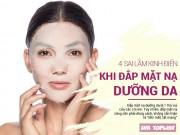 Làm đẹp - 4 sai lầm kinh điển khi đắp mặt nạ khiến nàng "tiền mất tật mang"