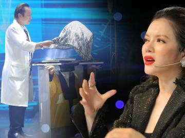 Sửng sốt với tiết mục "bác sĩ gắp đầu người" trước mắt Lý Nhã Kỳ và toàn bộ khán phòng