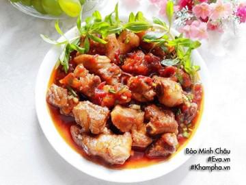 Cách làm sườn xào chua ngọt với me tuyệt ngon chồng con ăn cơm liền mấy bát