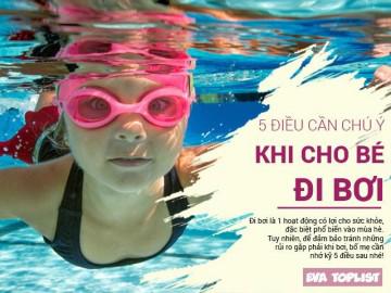 Nếu cha mẹ không học thuộc 5 điều này thì đừng bao giờ cho bé đi bơi
