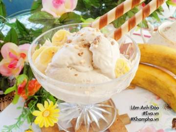 Cách làm kem chuối bằng máy xay sinh tố tươi mát, tuyệt ngon