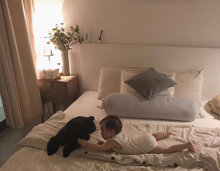 amp;#34;Nên hay không nuôi chó khi nhà có trẻ nhỏamp;#34; - câu hỏi của Hot mom gây sốt dân mạng - 4