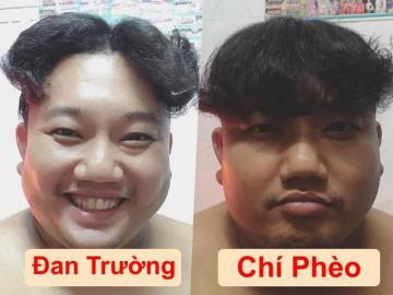 Vợ trẻ khoe tay nghề bá đạo “1 phút-7 kiểu tóc” biến chồng thành Đan Trường tới Chí Phèo