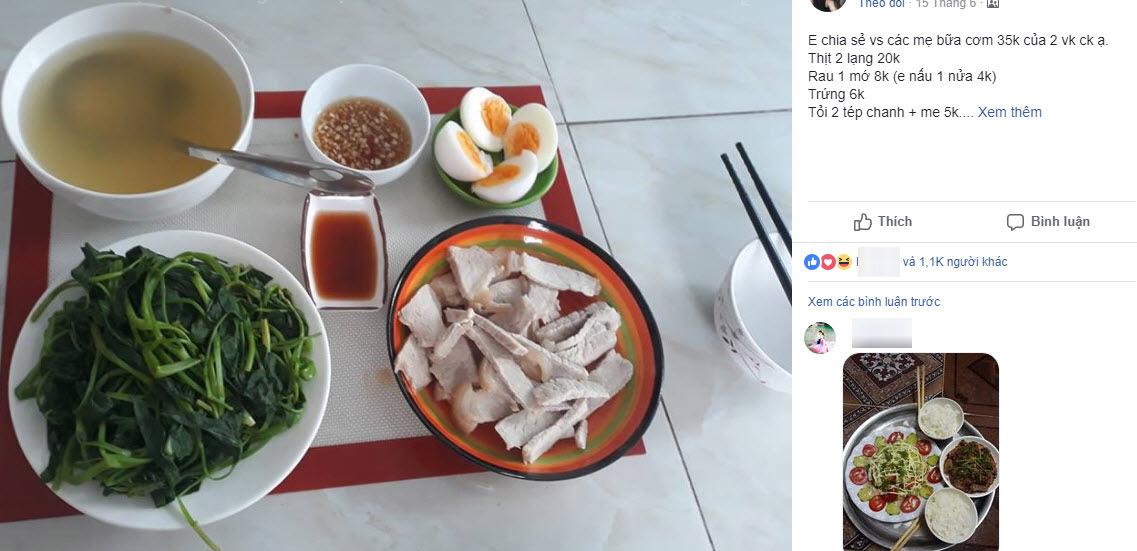 Cô vợ tự tin dạy chị em nấu cơm ngon với 35.000, dân tình cười ngất vì toàn món luộc - 1