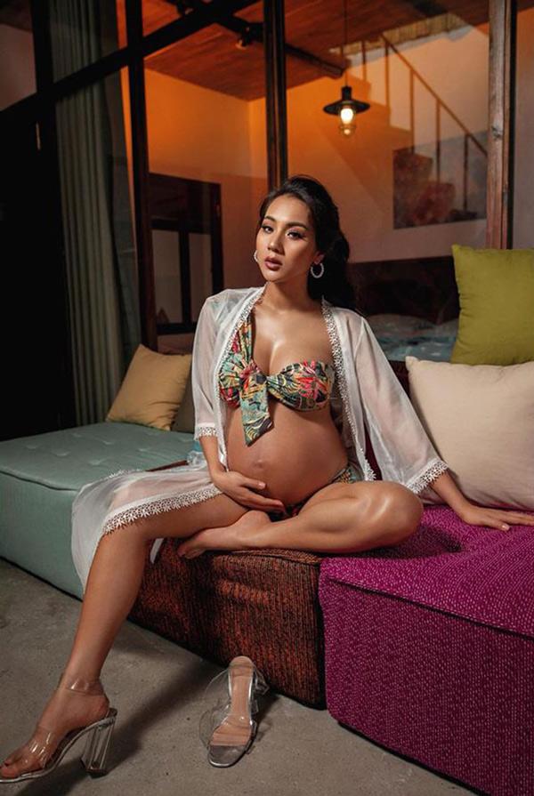 Mang bầu đẹp amp;#34;bỏng mắtamp;#34;, hot girl amp;#34;Tuyệt Tình Cốcamp;#34; gây ngỡ ngàng với vóc dáng sau sinh - 5