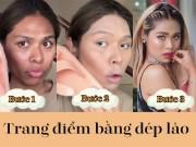 Làm đẹp - Bất chấp nám và rổ mụn, gái Thái cho ra đời clip trang điểm bằng... dép lào đầy sáng tạo