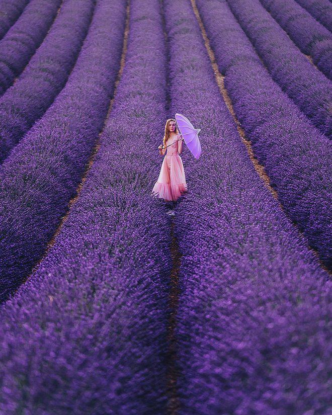 Vạn cô gái khao khát được đứng giữa cánh đồng oải hương đẹp như truyền thuyết này 1 lần! - 4