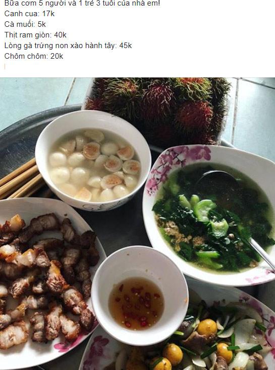 Khoe mâm cơm 127 nghìn 6 người, mẹ trẻ bị chê tới tấp vì amp;#34;ăn vậy nhanh mua nhà lắmamp;#34; - 1