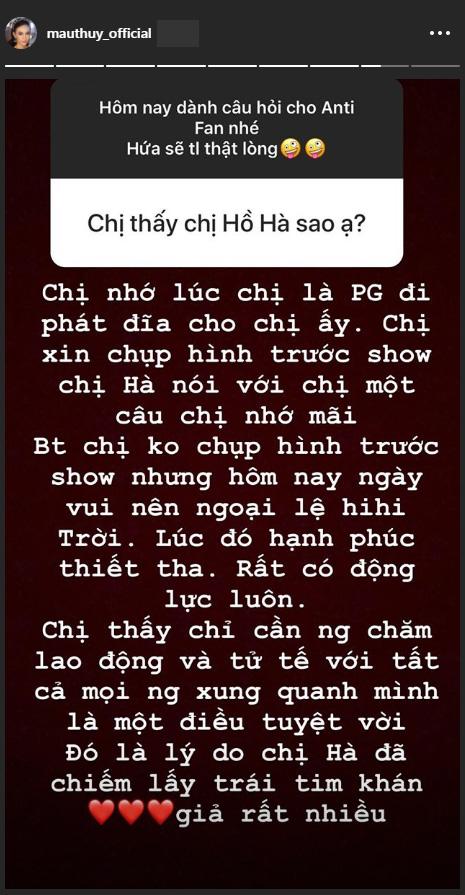 Câu nói tử tế Hồ Ngọc Hà dành cho Mâu Thủy thuở hàn vi khiến cô không bao giờ quên - 1