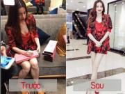 Làm đẹp - "Nạn nhân" tiếp theo của photoshop: Hồ Ngọc Hà đi đến đâu, vạn vật trở nên méo đến đấy