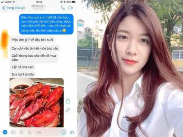 Mẹ chồng tương lai mang đủ món ngon mời gái xinh kèm lời nhắn: "Hốt nó giùm bác nha!"