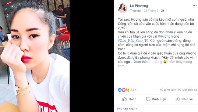 Bị amp;#34;ném đáamp;#34; nhu nhược, Lê Phương Gạo Nếp Gạo Tẻ lên tiếng: amp;#34;Đừng mạnh miệng để tỏ bản lĩnhamp;#34; - 2