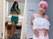 Bà bầu - Vừa tháo chỉ sau đẻ mổ 5 ngày, Hải Băng được bác sĩ dặn: "Em cuốn đai vào bụng nhé!"