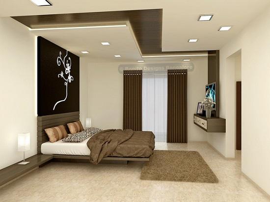 Những mẫu trần thạch cao phòng ngủ đẹp và phổ biến nhất theo xu hướng thiết kế 2018 - 12