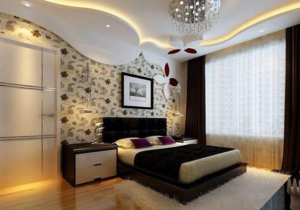 Những mẫu trần thạch cao phòng ngủ đẹp và phổ biến nhất theo xu hướng thiết kế 2018 - 8