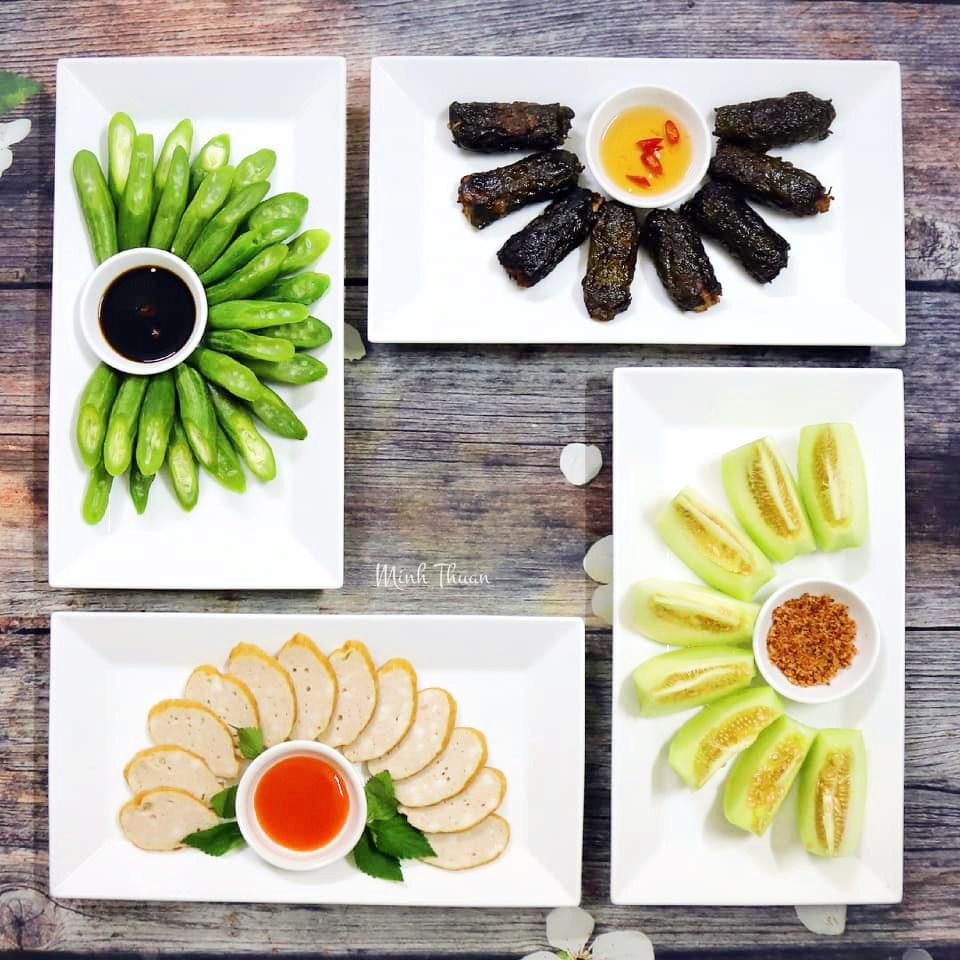 Mẹ Hà Nội sáng tạo bày mâm cơm như tranh tứ quý khiến ai cũng kinh ngạc, chẳng nỡ ăn - 3