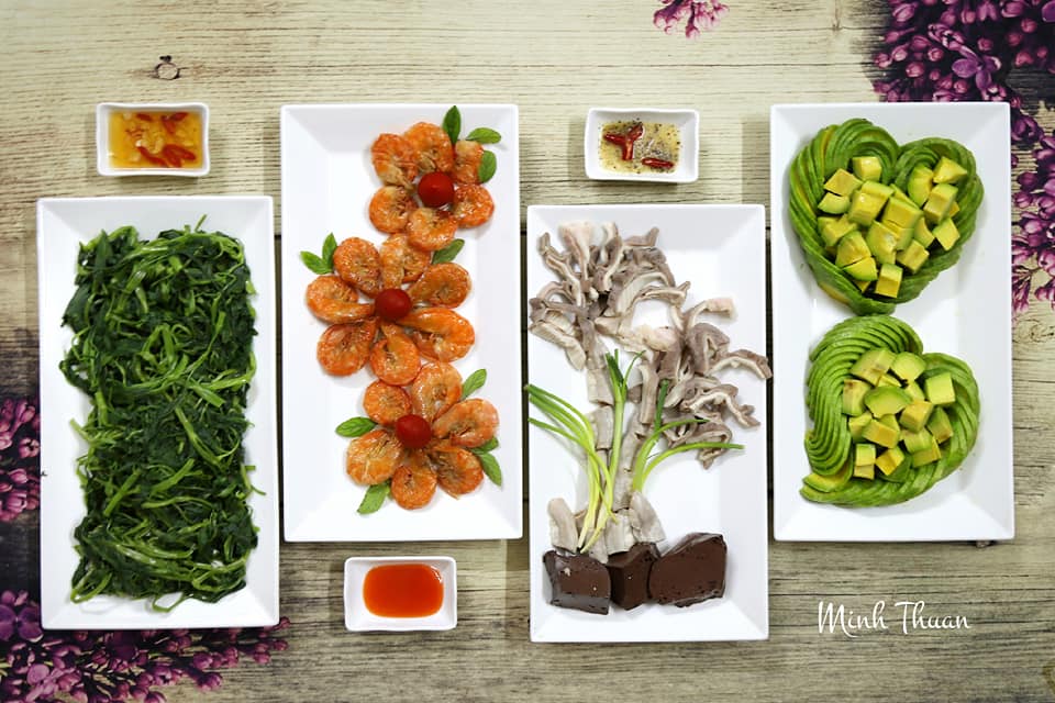 Mẹ Hà Nội sáng tạo bày mâm cơm như tranh tứ quý khiến ai cũng kinh ngạc, chẳng nỡ ăn - 7
