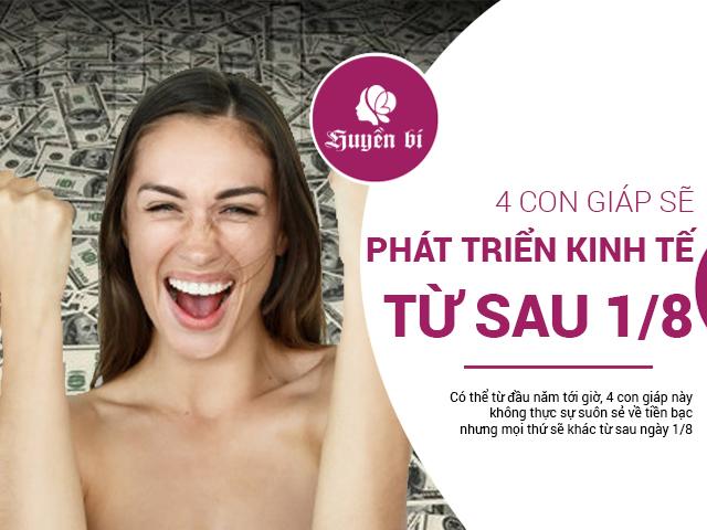 4 con giáp công danh thăng hoa, tiền tài nở rộ trong tháng 8