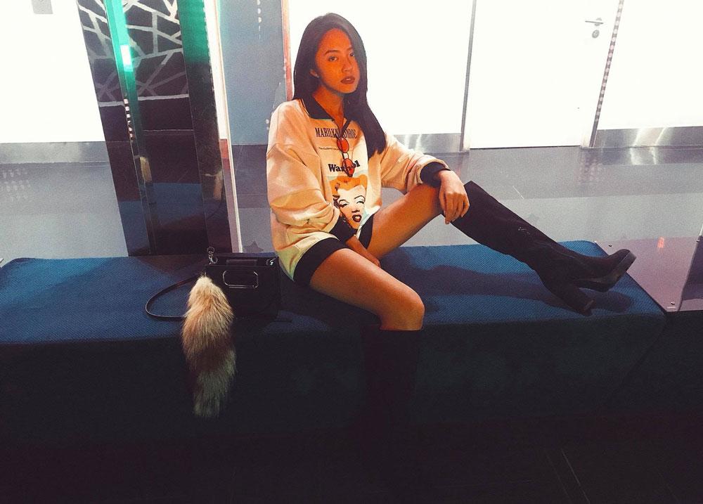 Cách ăn gian chiều cao cực đỉnh của thí sinh Việt Nam thấp nhất Asiaamp;#39;s Next Top Model 2018 - 8