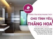 Eva tám - Phòng tắm chuẩn phong thủy cho tình cảm vợ chồng thăng hoa