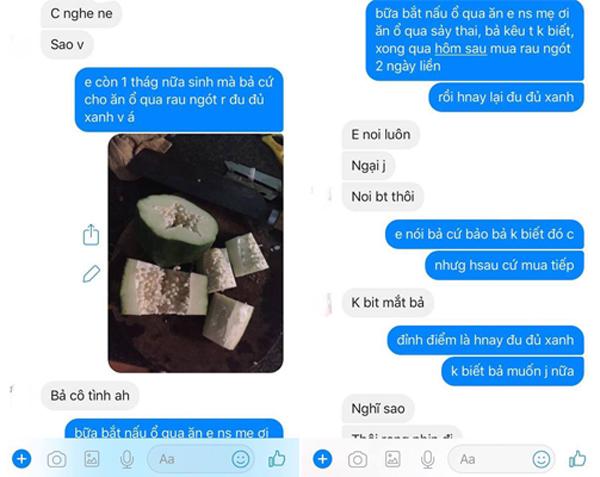Con dâu hoang mang khi bầu 8 tháng, mẹ chồng đi chợ mua toàn đồ ăn dễ sảy thai - 3