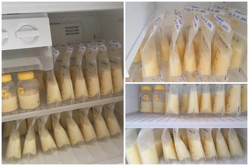 Bận trăm công nghìn việc, mỹ nhân Việt vẫn quyết cho con bú, trữ được cả tủ sữa đầy ắp - 4