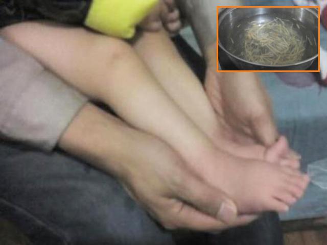 Ngâm chân nước gừng trước khi đi ngủ, bé dứt luôn cơn ho sau vài lần điều trị