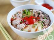 Bếp Eva - Cách nấu bún mọc dọc mùng, sườn, móng thơm ngon đổi món cho cả nhà