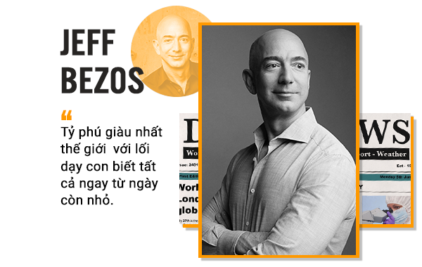 Tỉ phú giàu nhất thế giới Amazon sẵn sàng cho con amp;#34;chơi dao đứt tay còn hơn không biết gìamp;#34; - 2