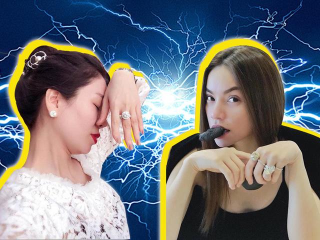 Cuộc chiến kim cương giữa Hồ Ngọc Hà và Lệ Quyên còn gay cấn hơn cả phim cung đấu!