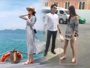 Thời trang - Chân bị vòng kiềng nhưng Đặng Thu Thảo lại có rất nhiều cách để giấu nhẹm đi