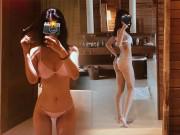 Thời trang - Dù "vòng một nhân tạo" nhưng Jun Vũ vẫn đốt mắt người nhìn khi diện bikini kiệm vải